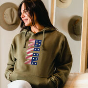 Statement Fleece Hoodie -  Patriotic Run