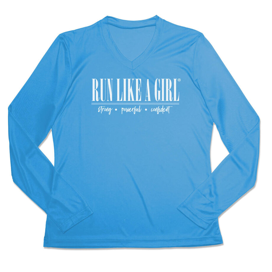 Women's Long Sleeve Tech Tee - Run Like A Girl®