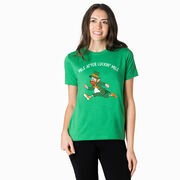 Running Short Sleeve T-Shirt - Mile After Luckin Mile