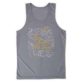 Men's Running Performance Tank Top - Run and Leave No Trace