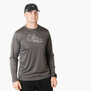 Men's Running Long Sleeve Performance Tee - Run Shoe