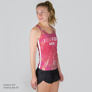 Women's Performance Tank Top - Custom I Run For Tie-Dye
