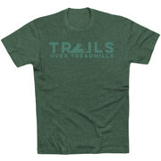 Running Short Sleeve T-Shirt - Trails Over Treadmills