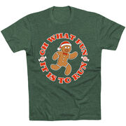 Running Short Sleeve T-Shirt - Oh What Fun It Is To Run
