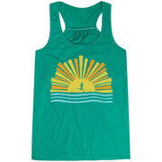 Flowy Racerback Tank Top - Here Comes The Sun