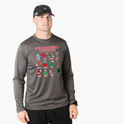 Men's Running Long Sleeve Performance Tee - The 12 Miles of Christmas