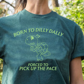 Running Short Sleeve T-Shirt - Born to Dilly Dally