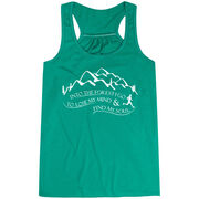 Flowy Racerback Tank Top - Into the Forest I Go