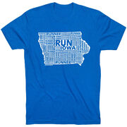 Running Short Sleeve T-Shirt - Iowa State Runner 