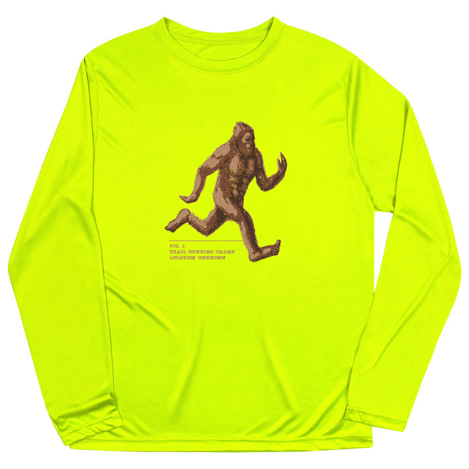 Men's Running Long Sleeve Performance Tee - Trail Running Champ