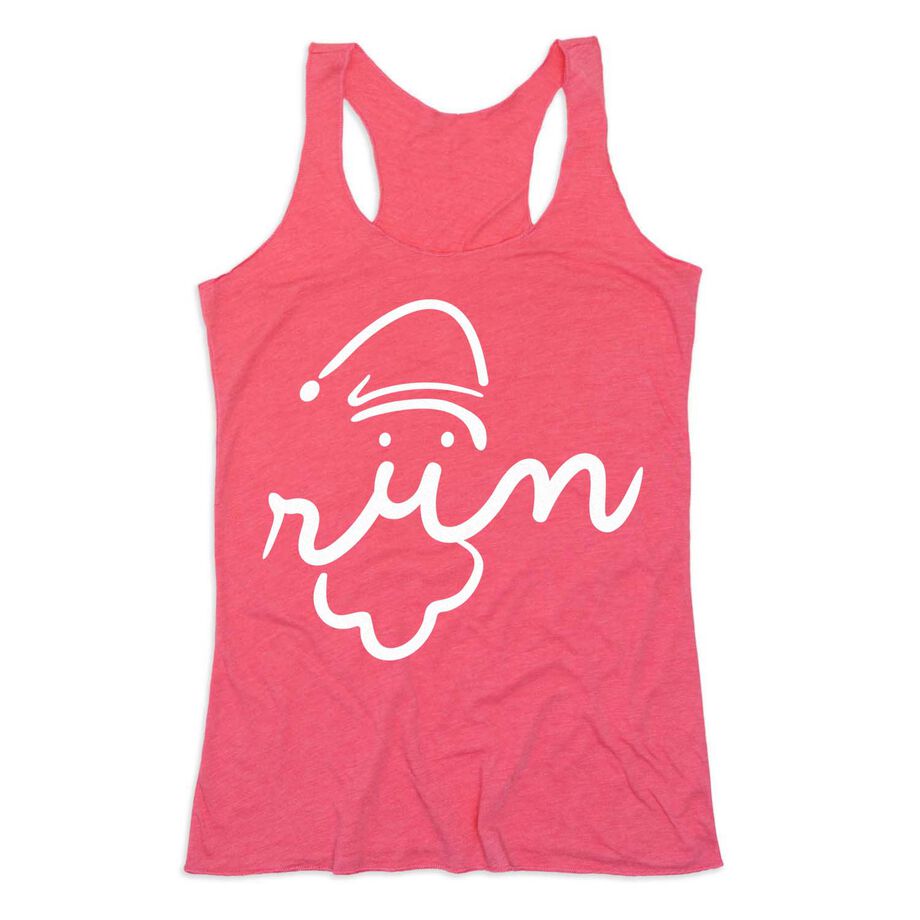 Women's Everyday Tank Top - Santa Run Face