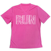 Women's Short Sleeve Tech Tee - Run With Inspiration