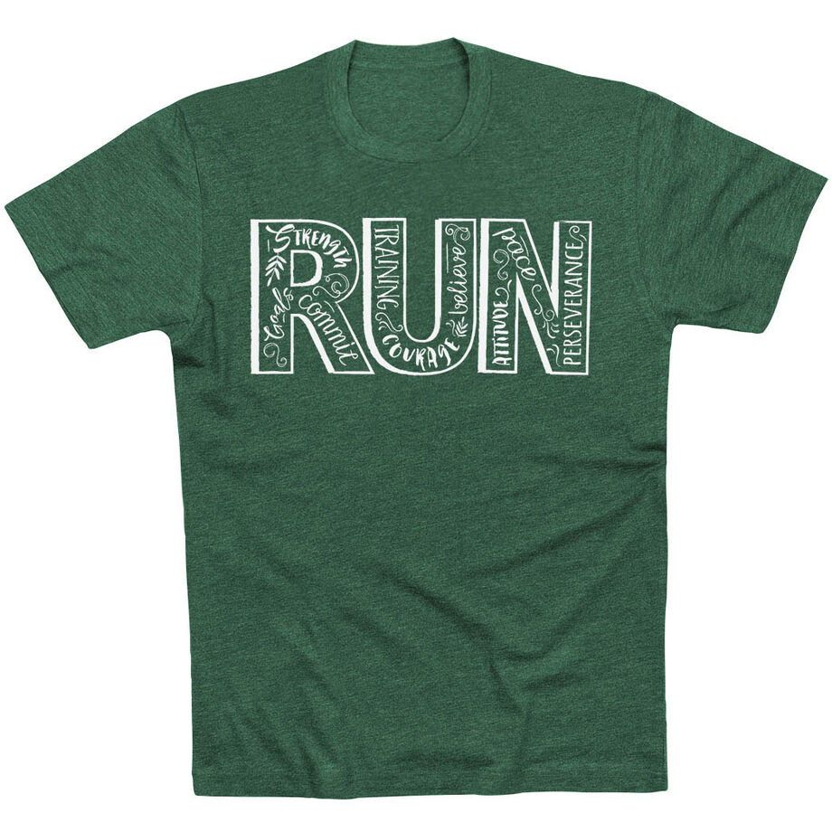 Running Short Sleeve T-Shirt - Run With Inspiration
