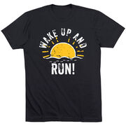 Running Short Sleeve T-Shirt - Wake Up And Run