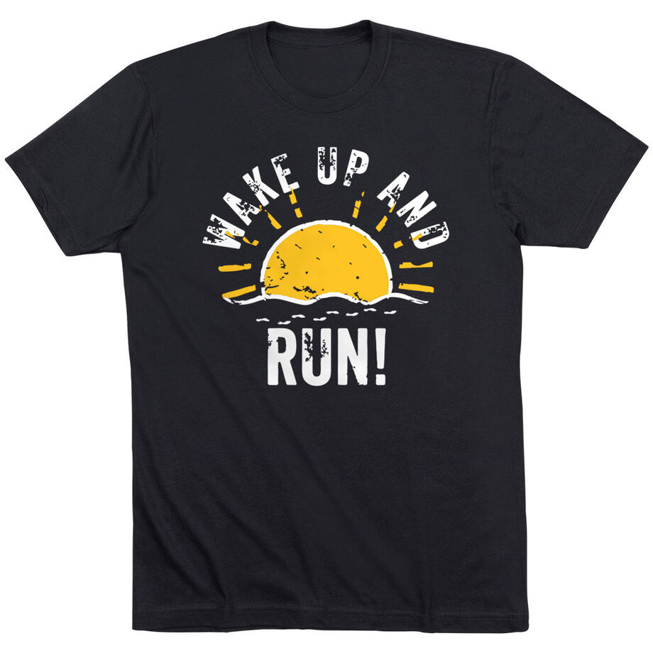 Running Short Sleeve T-Shirt - Wake Up And Run