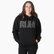 Statement Fleece Hoodie -  Run With Inspiration