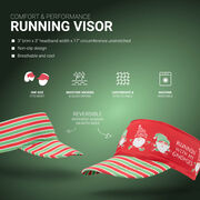 Running Comfort Performance Visor - Runnin' With My Gnomies