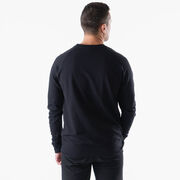 Running Raglan Crew Neck Pullover - 26.2 Marathon Vertical