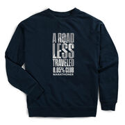 Running Raglan Crew Neck Sweatshirt - A Road Less Traveled - Marathoner