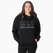 Statement Fleece Hoodie -  Marathoner 26.2 Miles