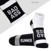 Socrates&reg; Woven Performance Socks Bad Ass (Black)