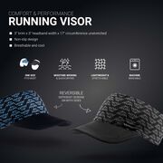 Running Comfort Performance Visor - Gone For a Run