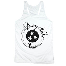 Women's Racerback Performance Tank Top - Spring Hill Runners