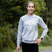 Running Raglan Crew Neck Pullover - If Mama Doesn't Run
