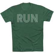 Running Short Sleeve T-Shirt - Run Lines