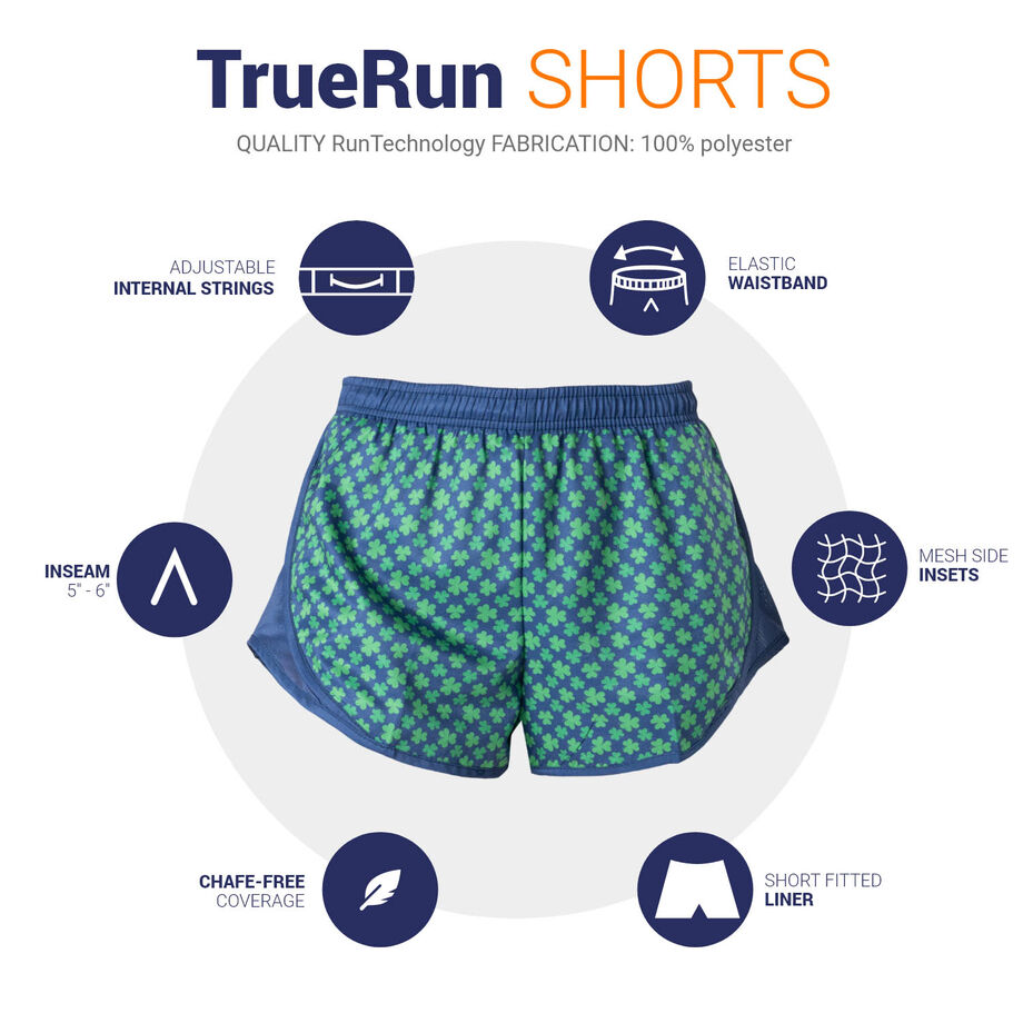 TrueRun Women's Running Shorts - Lucky Runner