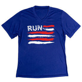Women's Short Sleeve Tech Tee - Star Spangled Run