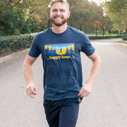 Running Short Sleeve T-Shirt - Happy Hour Runner