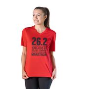 Women's Short Sleeve Tech Tee - 26.2 Math Miles