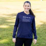 Women's Long Sleeve Tech Tee - RUNnesia