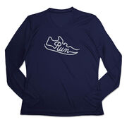 Women's Long Sleeve Tech Tee - Run Shoe