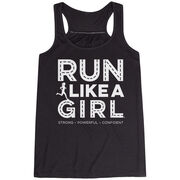 Flowy Racerback Tank Top - Run Like A Girl® Road