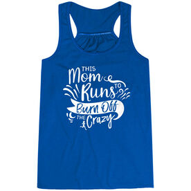 Flowy Racerback Tank Top - This Mom Runs to Burn Off the Crazy