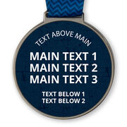 Round Circle Custom Virtual Race Medal