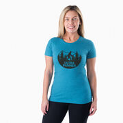 Women's Everyday Runners Tee - Ultra Runner Bigfoot