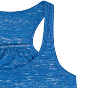 Flowy Racerback Tank Top - Trail Runner in the Mountains