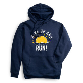 Statement Fleece Hoodie -  Wake Up And Run