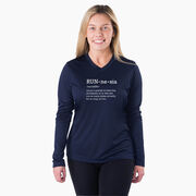 Women's Long Sleeve Tech Tee - RUNnesia