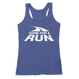 Women's Everyday Tank Top - Gone For a Run&reg; White Logo