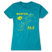 Women's Everyday Runners Tee - Boston Route