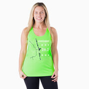 Women's Racerback Performance Tank Top - Chicago Route