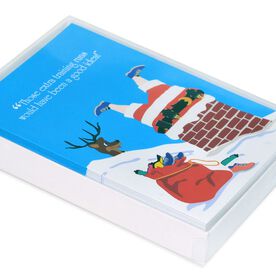Reindeer Wisdom Greeting Card - Box Set of 12