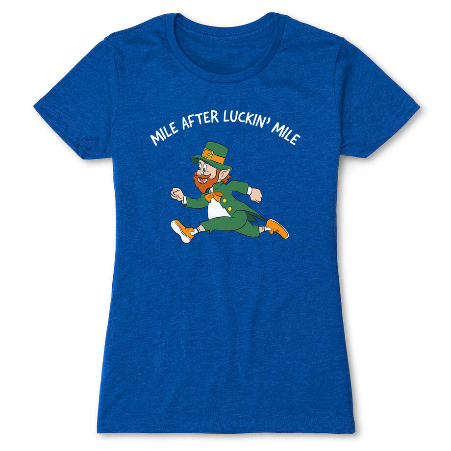 Women's Everyday Runners Tee - Mile After Luckin Mile