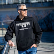 Statement Fleece Hoodie - Happy Hour Hiker (Male)