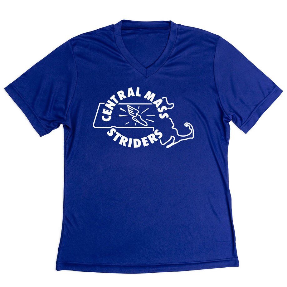 Women's Short Sleeve Tech Tee - Central Mass Striders