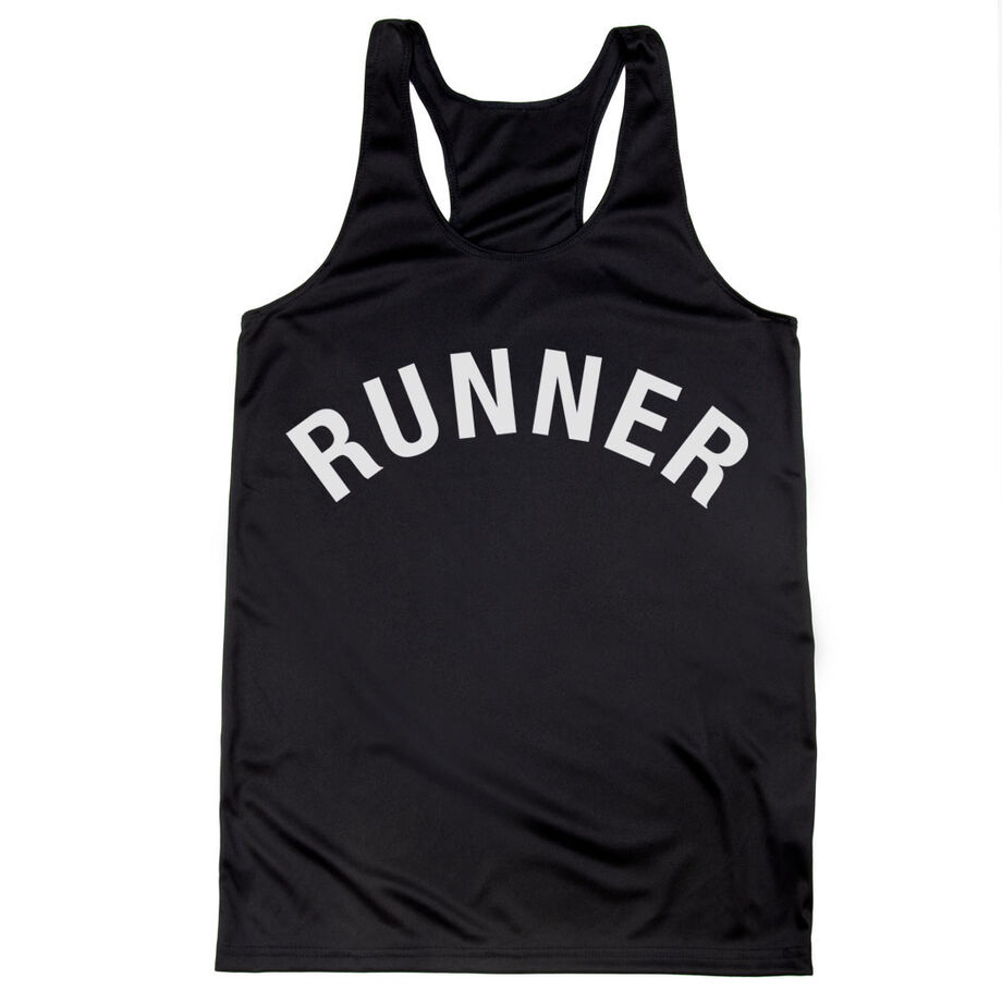 Women's Racerback Performance Tank Top - Runner Arc